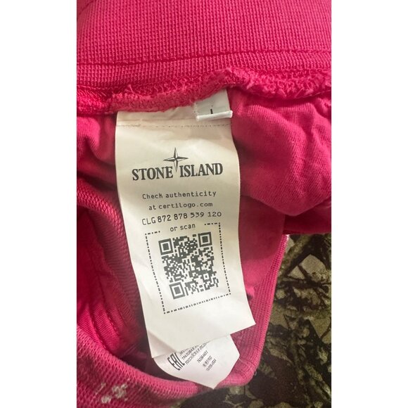 DRO Lab Custom 1/1 ART x  Stone Island Sweat Shorts - Picture 8 of 16